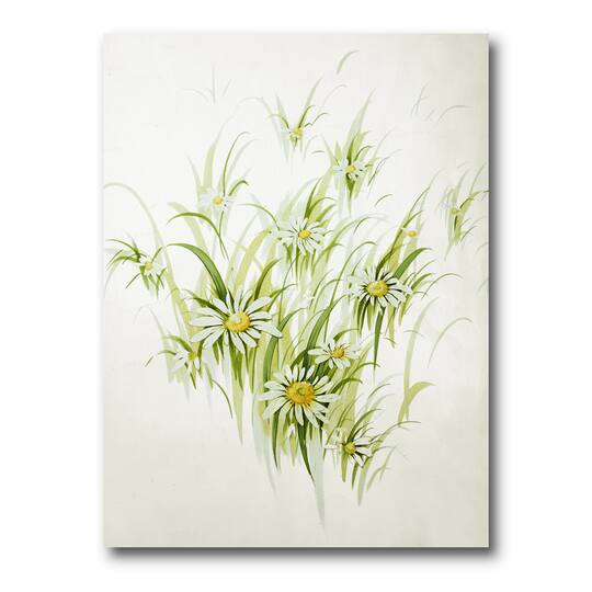 Designart - Retro Drawing of Flowers I